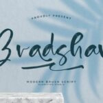 Bradshaw Font - Featured Image