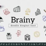 Brainy Font - Featured Image