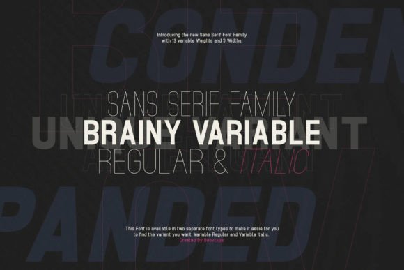 Brainy Variable Font - Featured Image