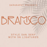 Bramsco Font - Featured Image