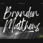 Brandon Matthews Font - Featured Image