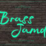 Brass Jamd Font - Featured Image