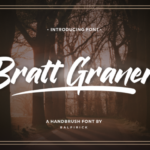 Bratt Graner Font - Featured Image