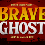 Brave Ghost Font - Featured Image
