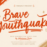 Brave Youthquakes Font - Featured Image