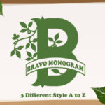 Bravo Monogram Font - Featured Image