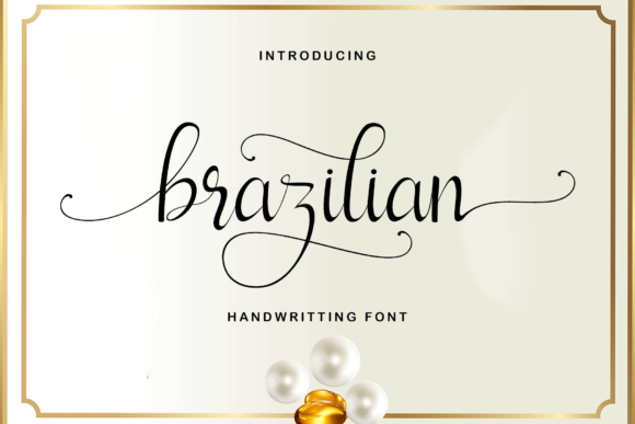 Brazilian Font - Featured Image
