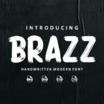 Brazz Font - Featured Image