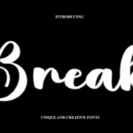 Break Font - Featured Image