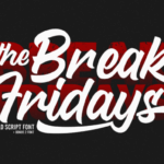 Break Fridays Font - Featured Image