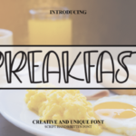 Breakfast Font - Featured Image