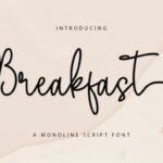 Breakfast Font - Featured Image