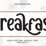 Breakfast Font - Featured Image