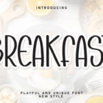 Breakfast Font - Featured Image