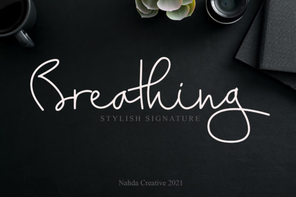 Breathing Font - Featured Image
