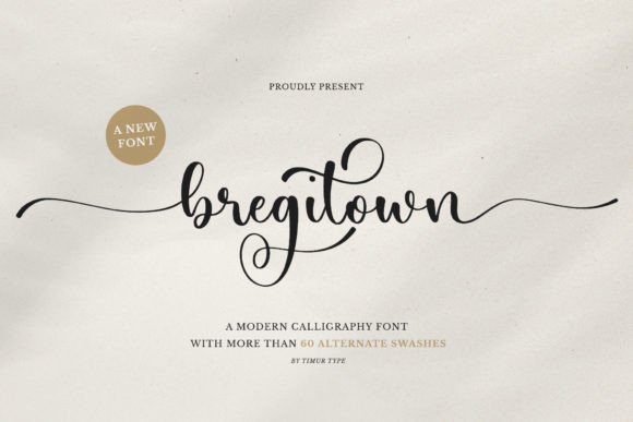 Bregitwon Font - Featured Image