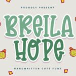 Breila Hope Font - Featured Image