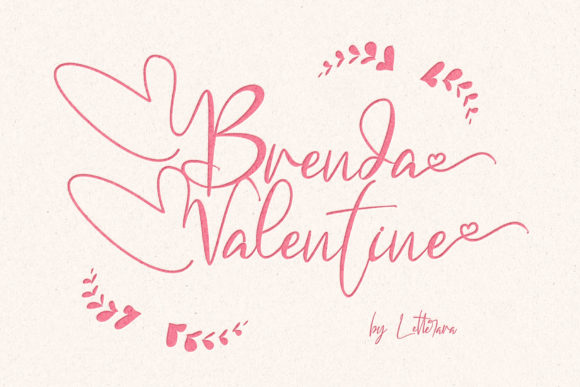 Brenda Valentine Font - Featured Image
