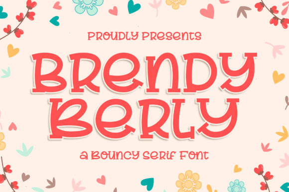Brendy Berly Font - Featured Image