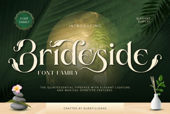 Brideside Font - Featured Image