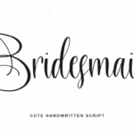 Bridesmaid Font - Featured Image