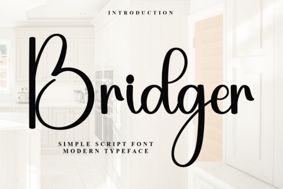 Bridger Font - Featured Image
