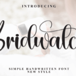 Bridwatch Font - Featured Image