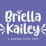 Briella Kailey Font - Featured Image