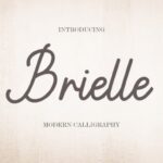 Brielle Script Font - Featured Image