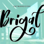 Brigal Font - Featured Image