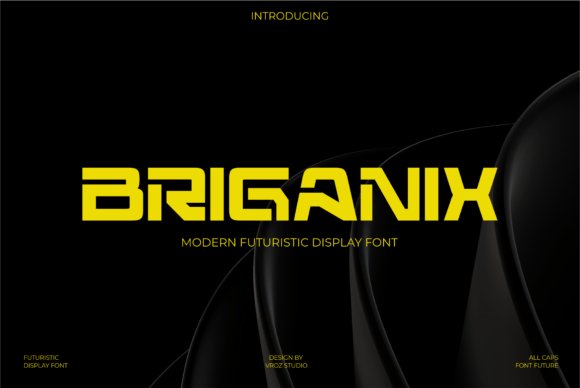 Briganix Font - Featured Image