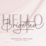 Brigetha Font - Featured Image