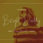 Bright Daddy Font - Featured Image