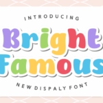 Bright Famous Font - Featured Image