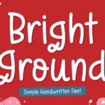 Bright Ground Font - Featured Image