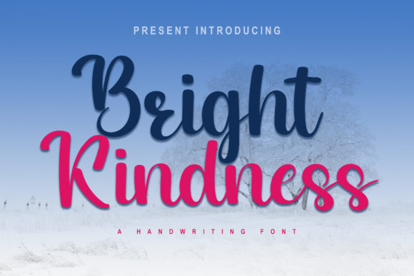 Bright Kindness Font - Featured Image