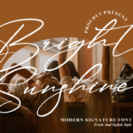 Bright Sunshine Font - Featured Image
