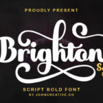 Brighton Script Font - Featured Image