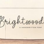 Brightwoods Font - Featured Image
