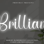 Brillian Font - Featured Image