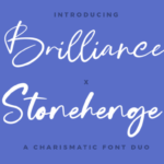 Brilliance X Stonehenge Duo Font - Featured Image