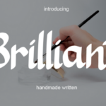 Brilliant Font - Featured Image