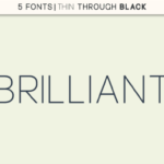 Brilliant Font - Featured Image
