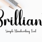 Brilliant Font - Featured Image