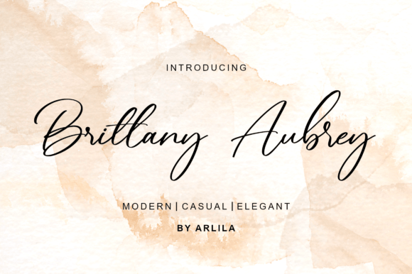 Brittany Aubrey Font - Featured Image