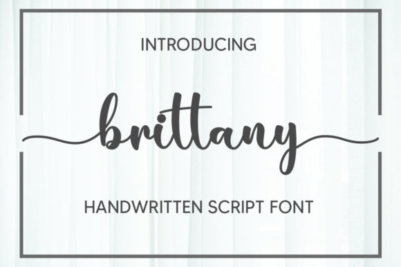 Brittany Font - Featured Image