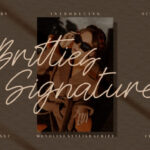 Britties Signature Font - Featured Image