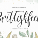 Brittishfeel Font - Featured Image