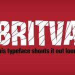 Britva Font - Featured Image