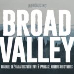 Broad Valley Font - Featured Image